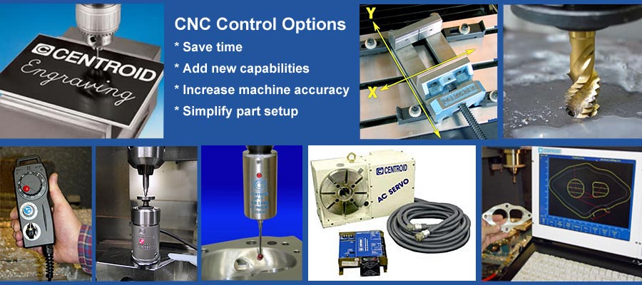 Centroid CNC control options